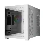 CASE GAMDIAS AURA GC10M V2 ARGB WHITE – MICRO TOWER | 3 FAN ARGB | GPU 400MM